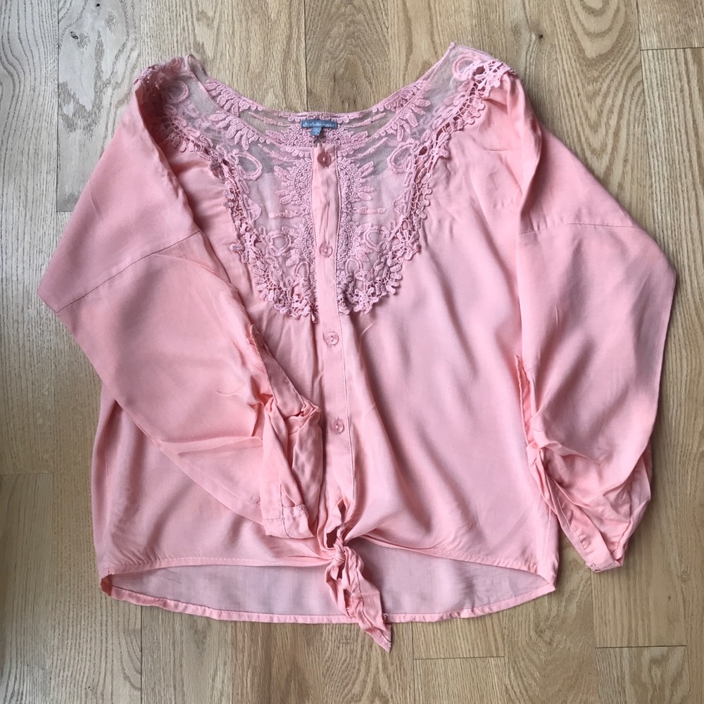 Charlotte Russe Lace Top